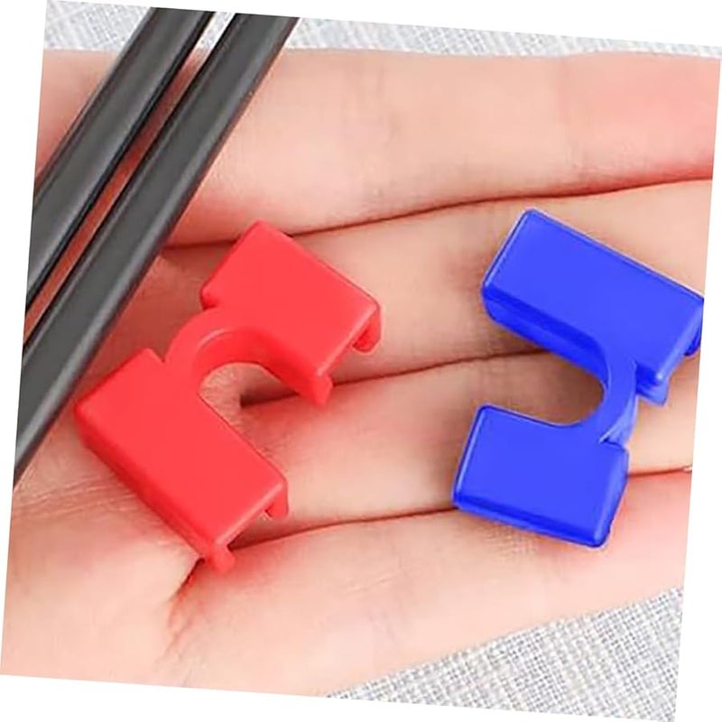 Reusable Chopstick Training Clips 12PCS Adjustable Sleeves Portable Learning Tools for Beginners - Image 5
